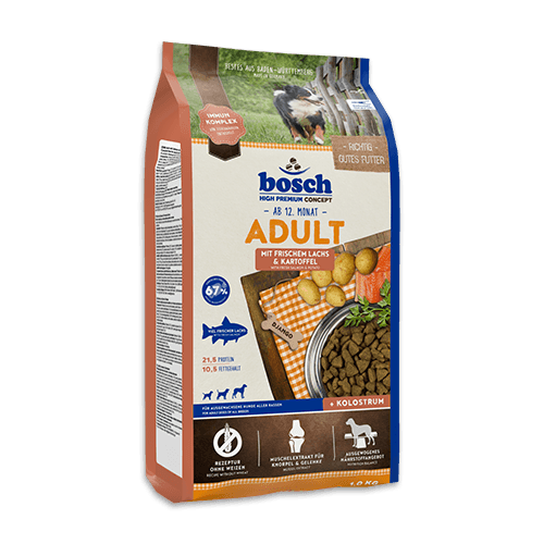 Bosch Glutensiz Somon Balıklı ve Patatesli Köpek Maması 3Kg