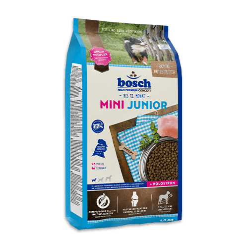 Bosch Glutensiz Mini Junior Yavru Kuzu Etli Köpek Maması 3Kg