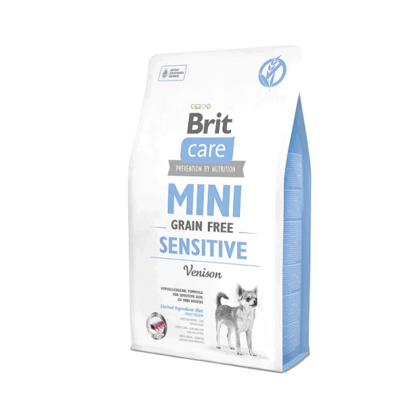 Brit Care Mini Sensitive Geyikli Küçük Irk Tahılsız Köpek Maması 2 Kg