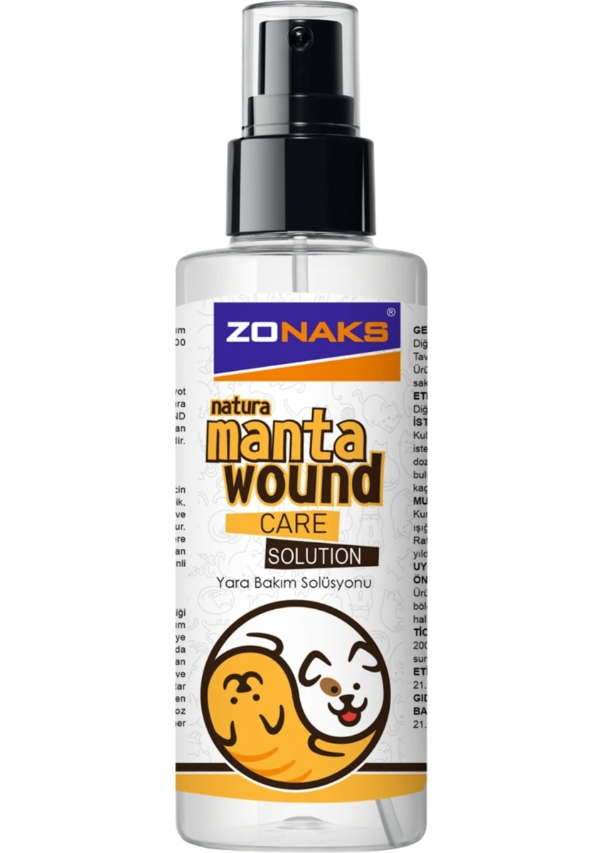 Zonaks Manta Wound Yara Bakım Solüsyonu 200 cc