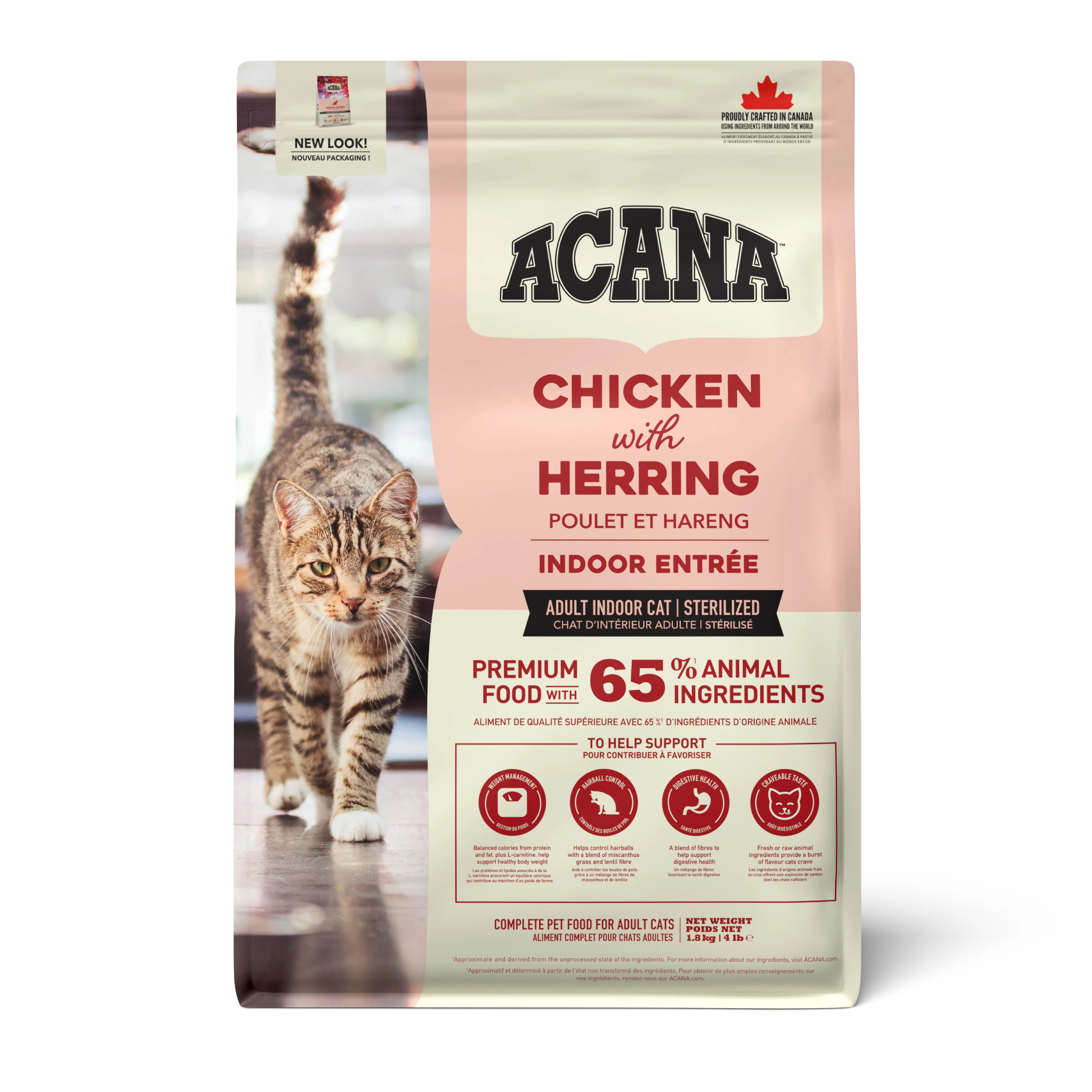 Acana Indoor Entree Sterilised 1.8 kg Yetişkin Kedi Maması