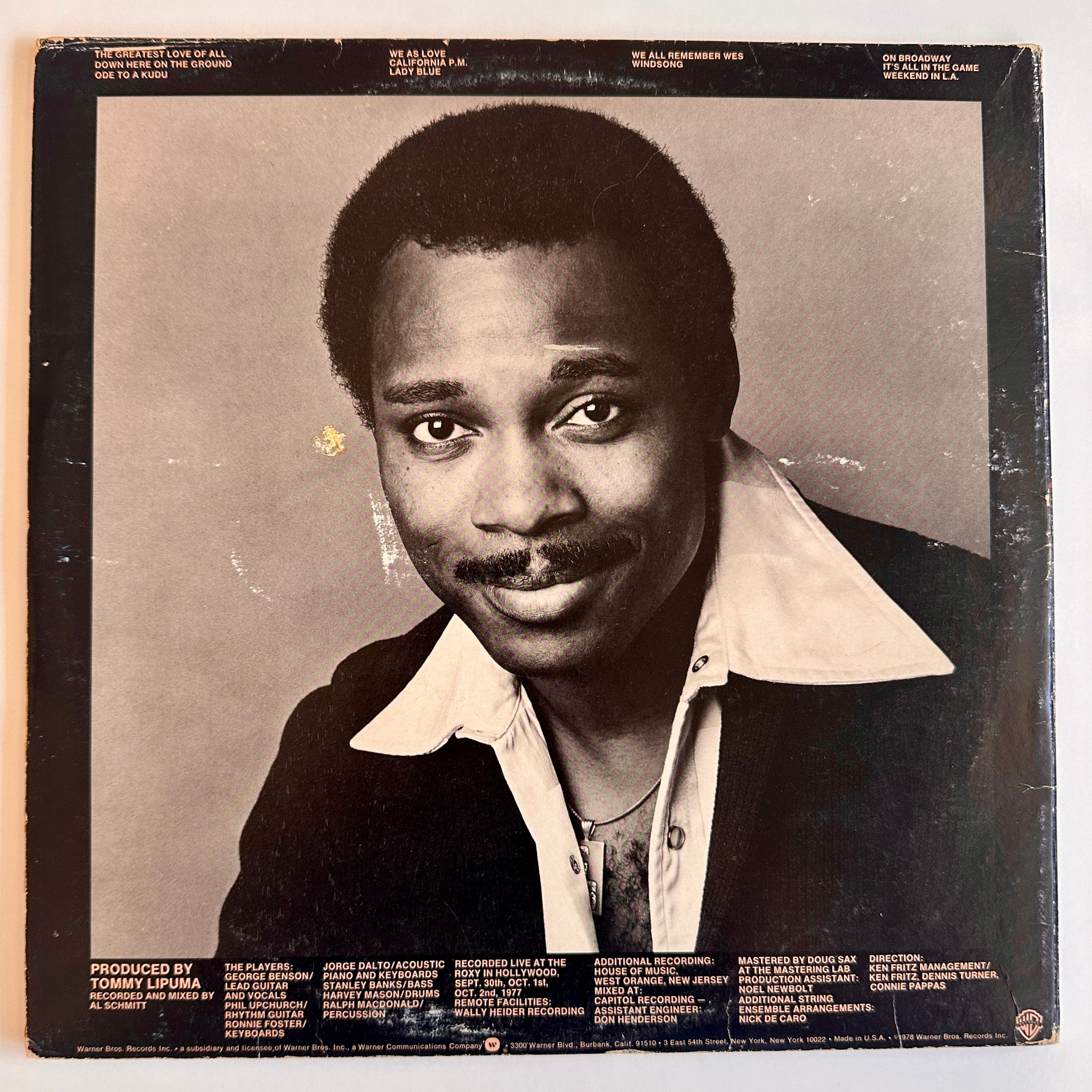 George Benson - Weekend In L.A Dönem Baskı Plak