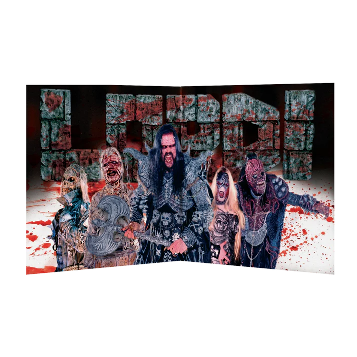 Lordi - Get Heavy (180g) (Limited Numbered Edition) (Black & White Marbled Vinyl) - Plak