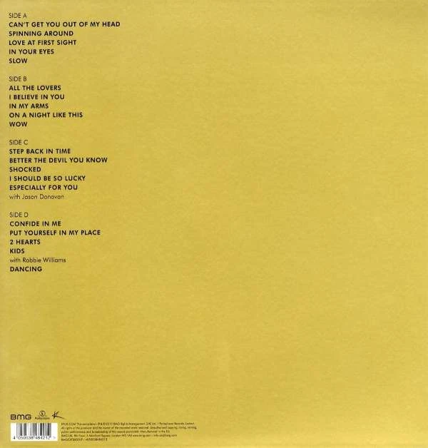 Kylie Minogue - Step Back In Time The Definitive Collection - Plak