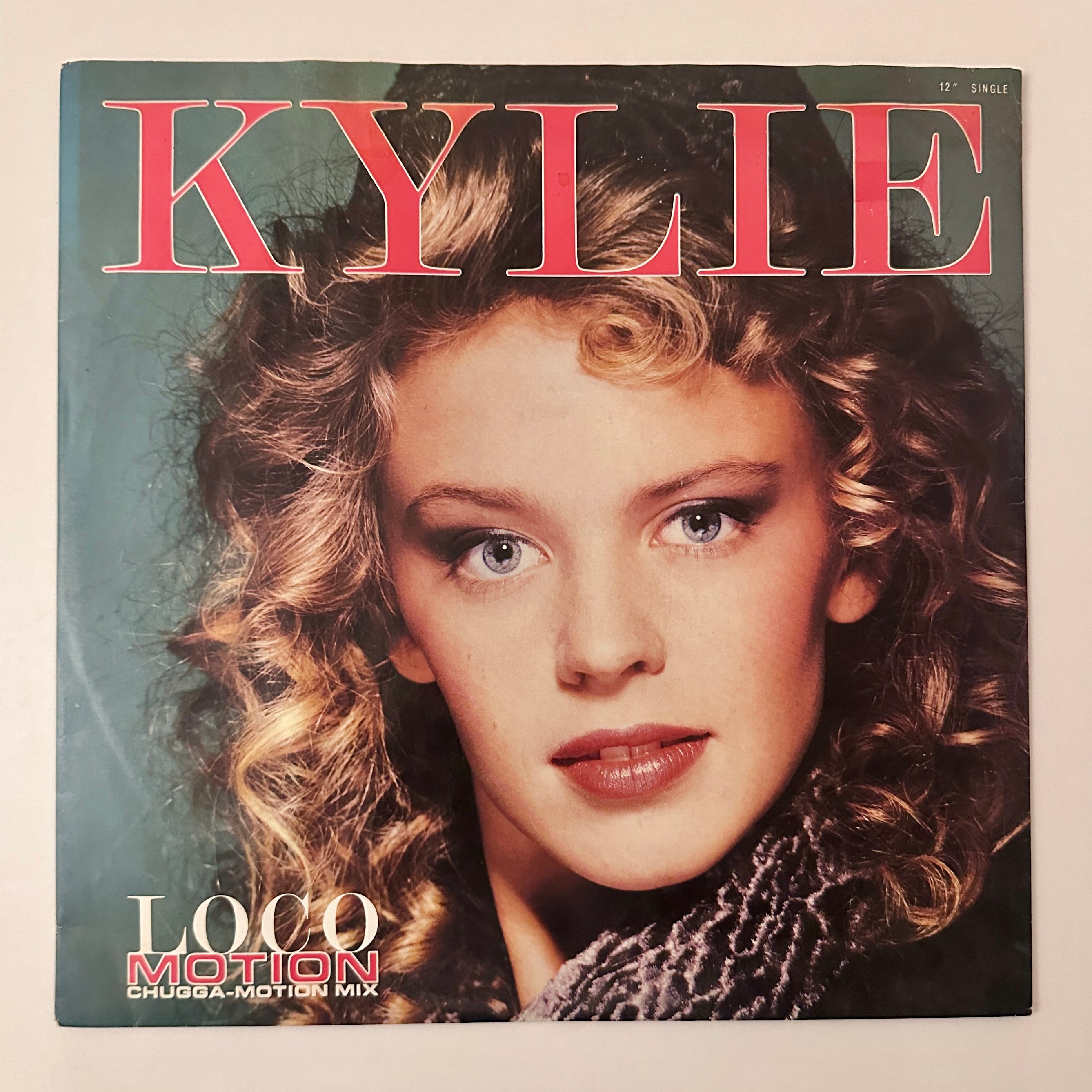 Kylie – Locomotion - Chugga-Motion Mix  Dönem Baskı Maxi Single Plak
