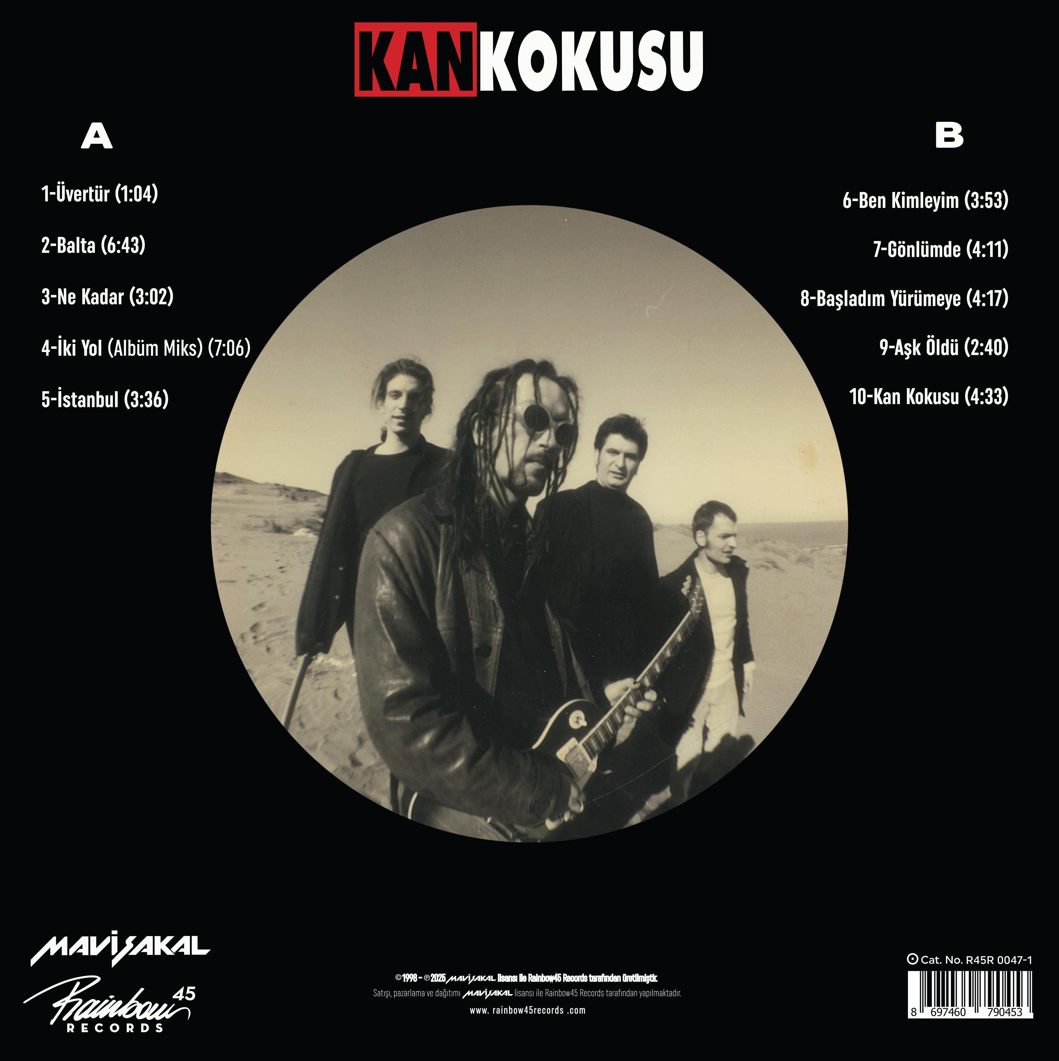 Mavi Sakal - Kan Kokusu - Plak