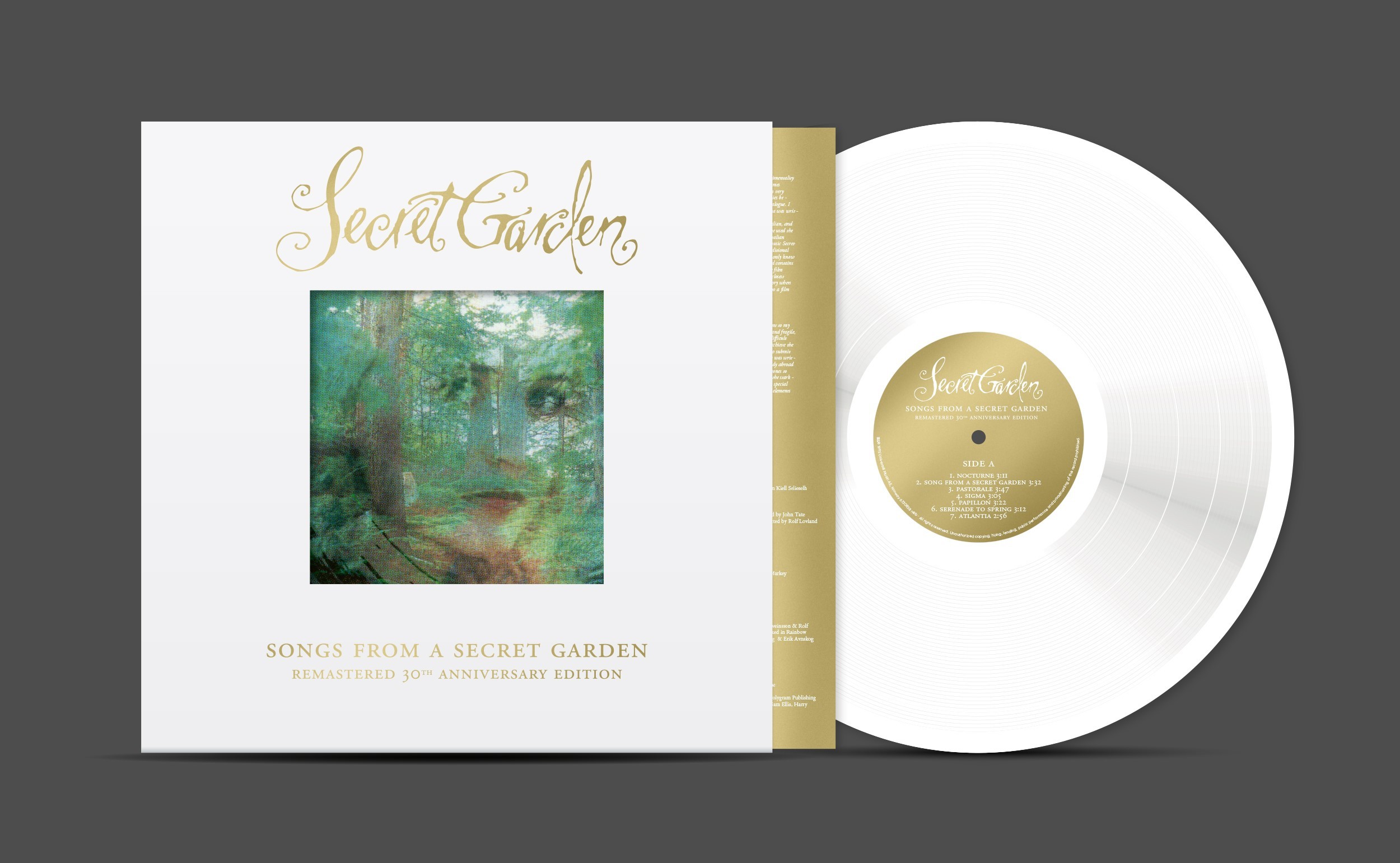 Secret Garden - Songs from a Secret Garden (30th Anniversary Colored Vinyl Edition) - Plak