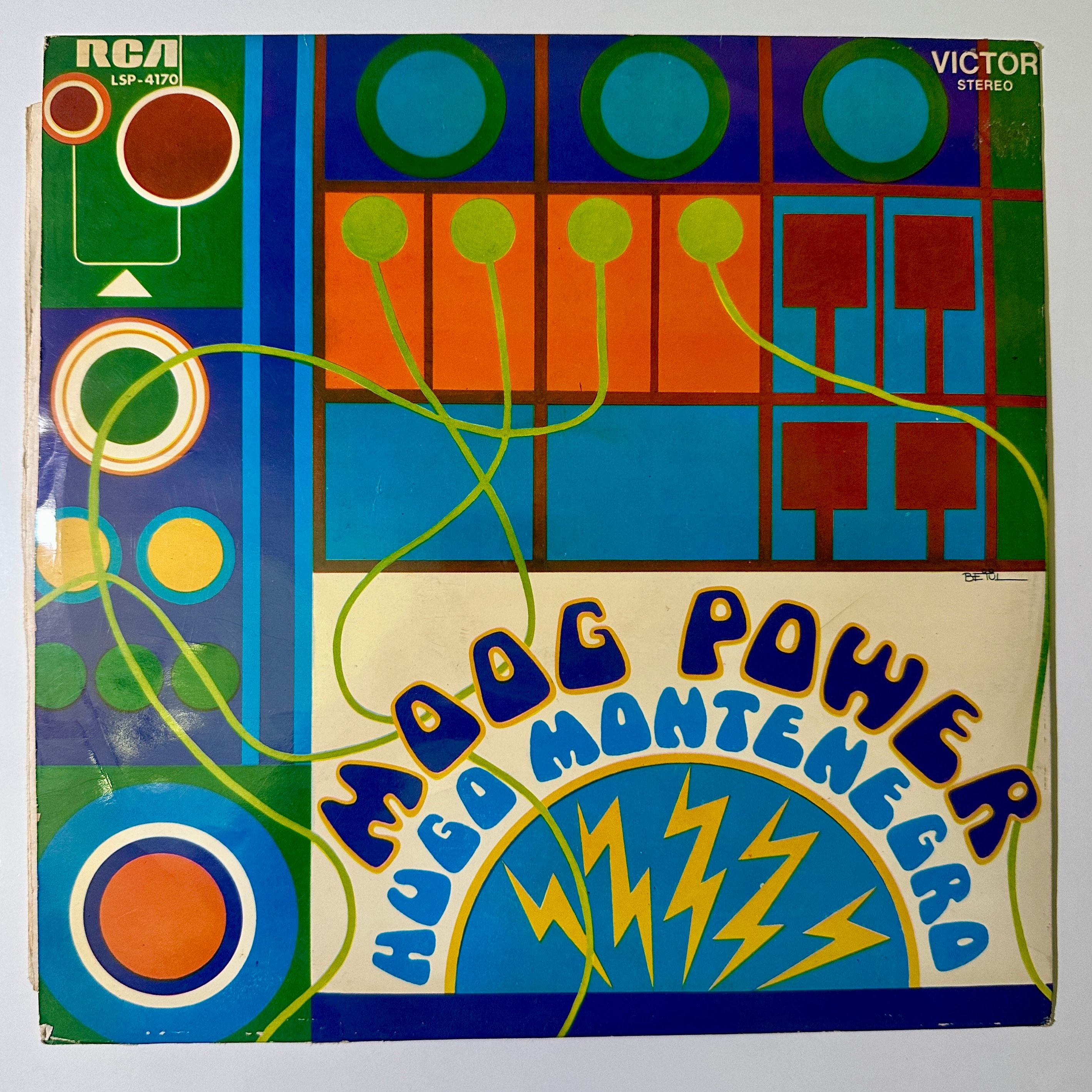 Hugo Montenegro – Moog Power –  Dönem Baskı Plak