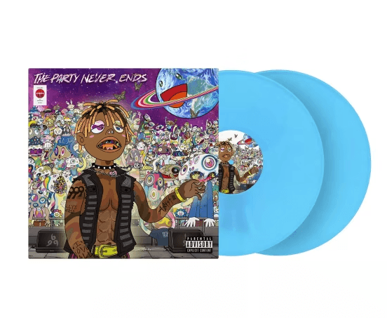 Juice WRLD - Party Never Ends (Blue Vinyl) - Plak