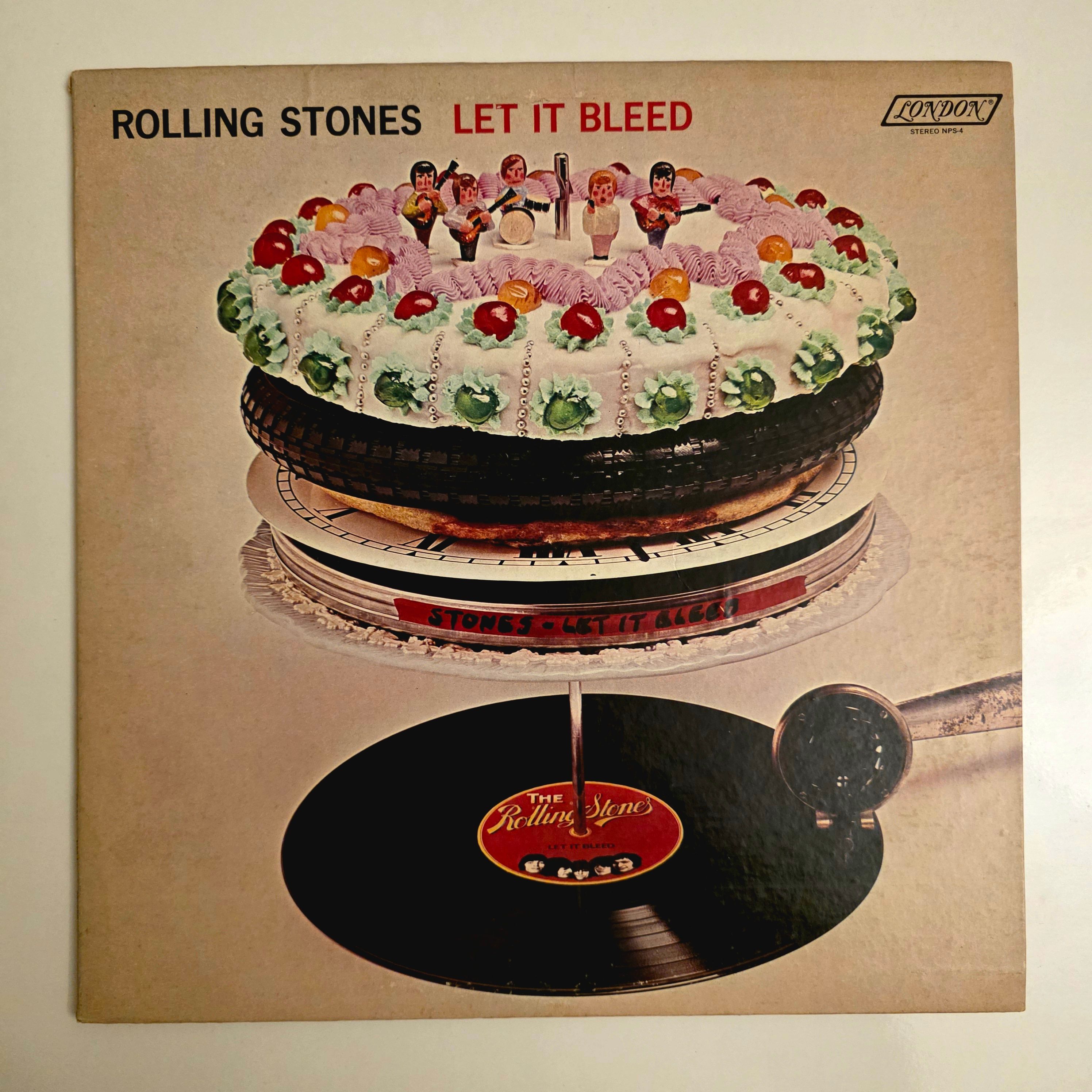 Rolling Stones - Let It Bleed - Dönem Baskı Plak