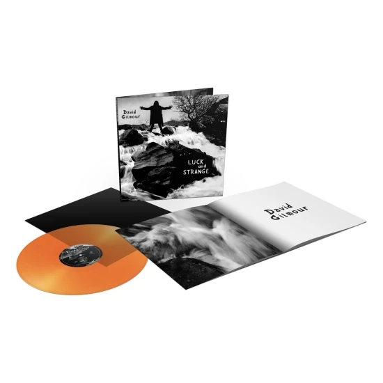 David Gilmour Luck And Strange (Limited Edition - Orange Crush Vinyl) - Plak
