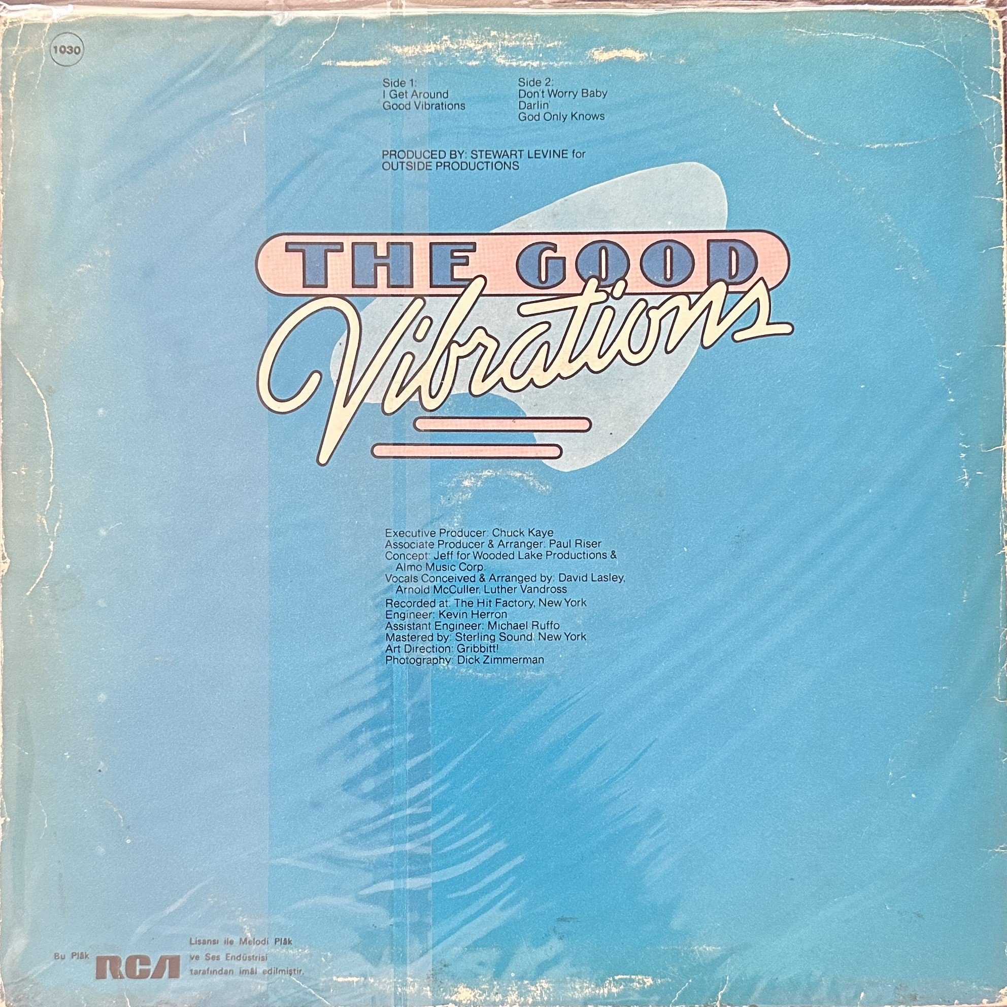 The Good Vibrations - I Get Around Dönem Baskı Maxi Single Plak