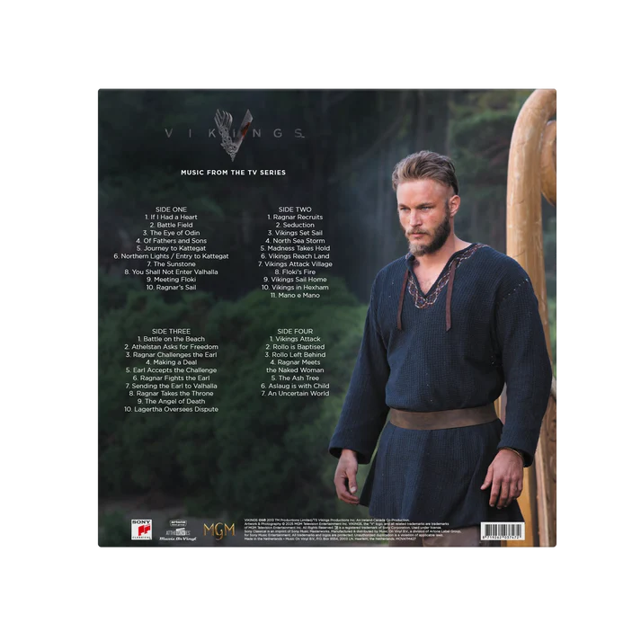 Trevor Morris - Vikings 1 (180g) (Limited Numbered Edition) (Blue Vinyl) Plak