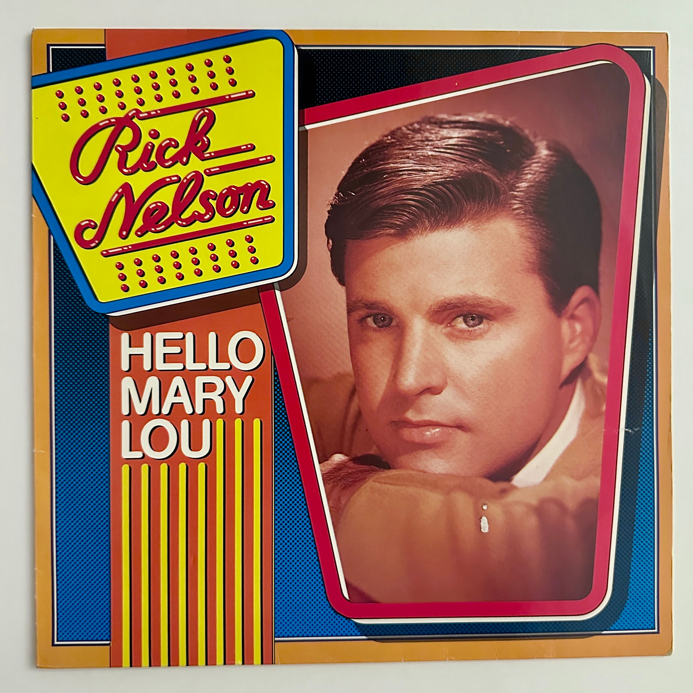 Rick Nelson – Hello Mary Lou Dönem Baskı Plak 