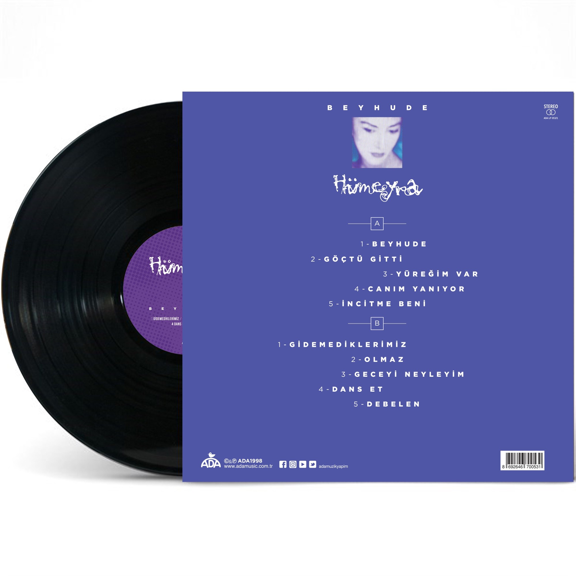 Hümeyra - Beyhude - Plak