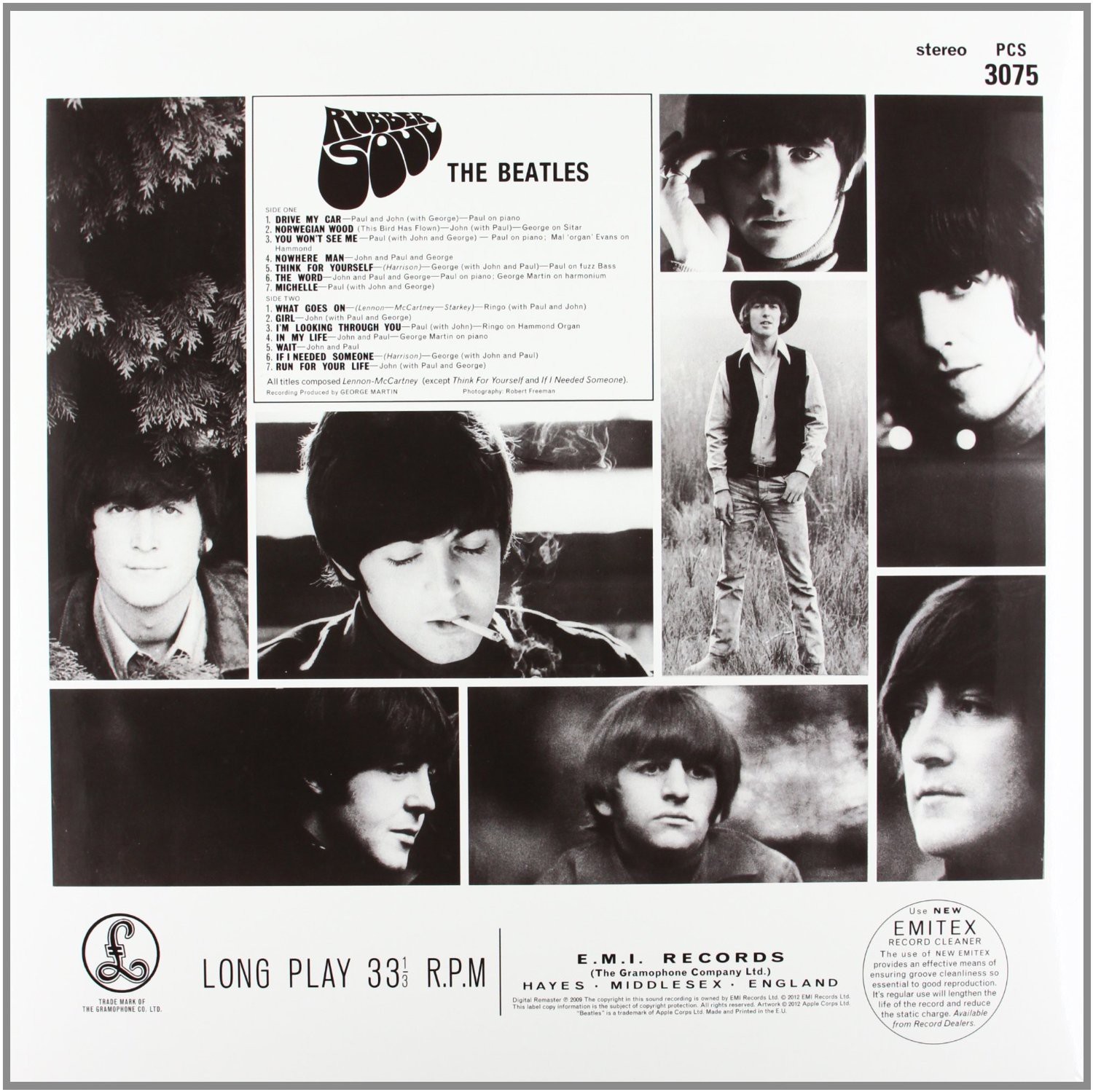 The Beatles - Rubber Soul - Plak
