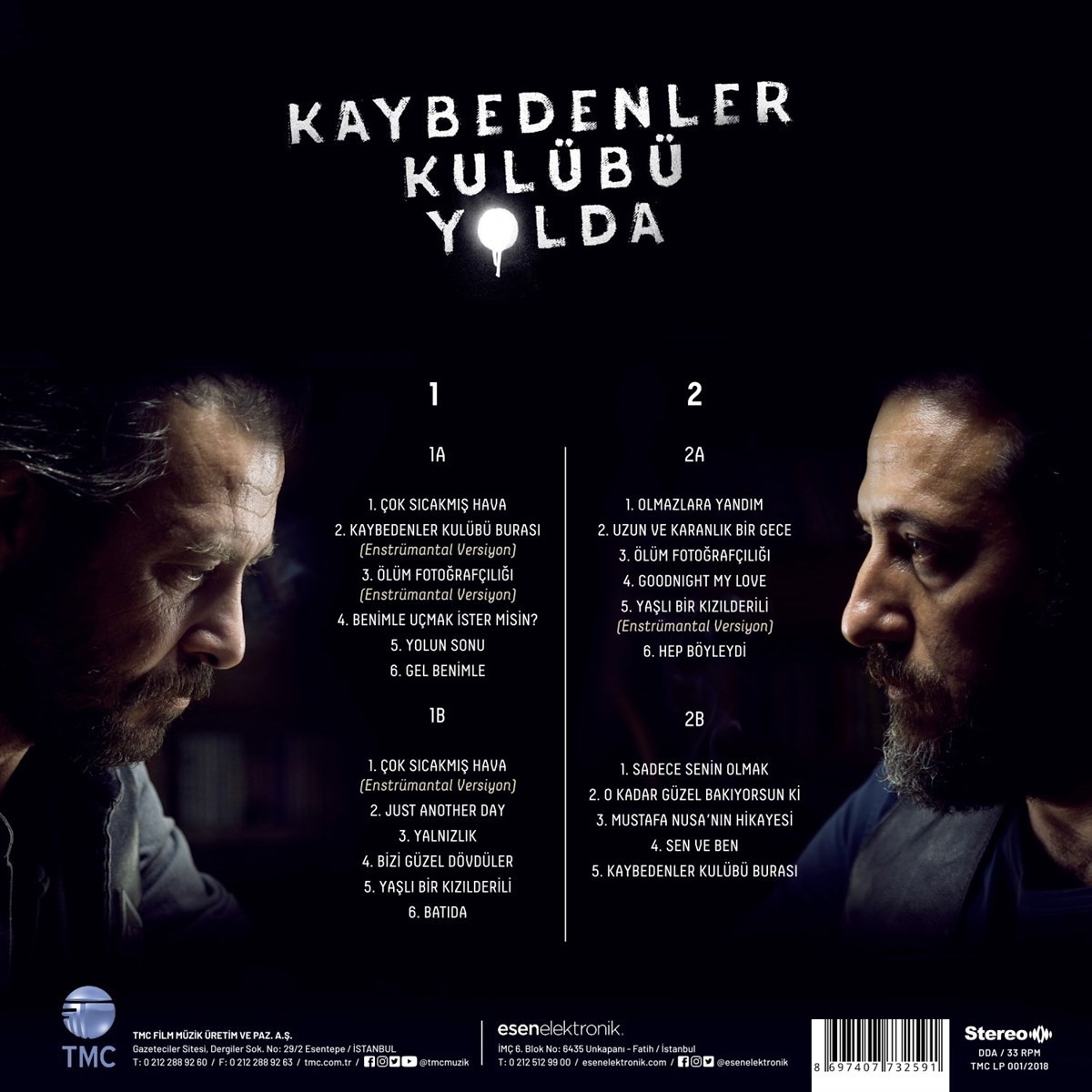 Toygar Işıklı, Çeşitli Sanatçılar - Kaybedenler Kulübü Yolda - Orijinal Film Müzikleri - Plak