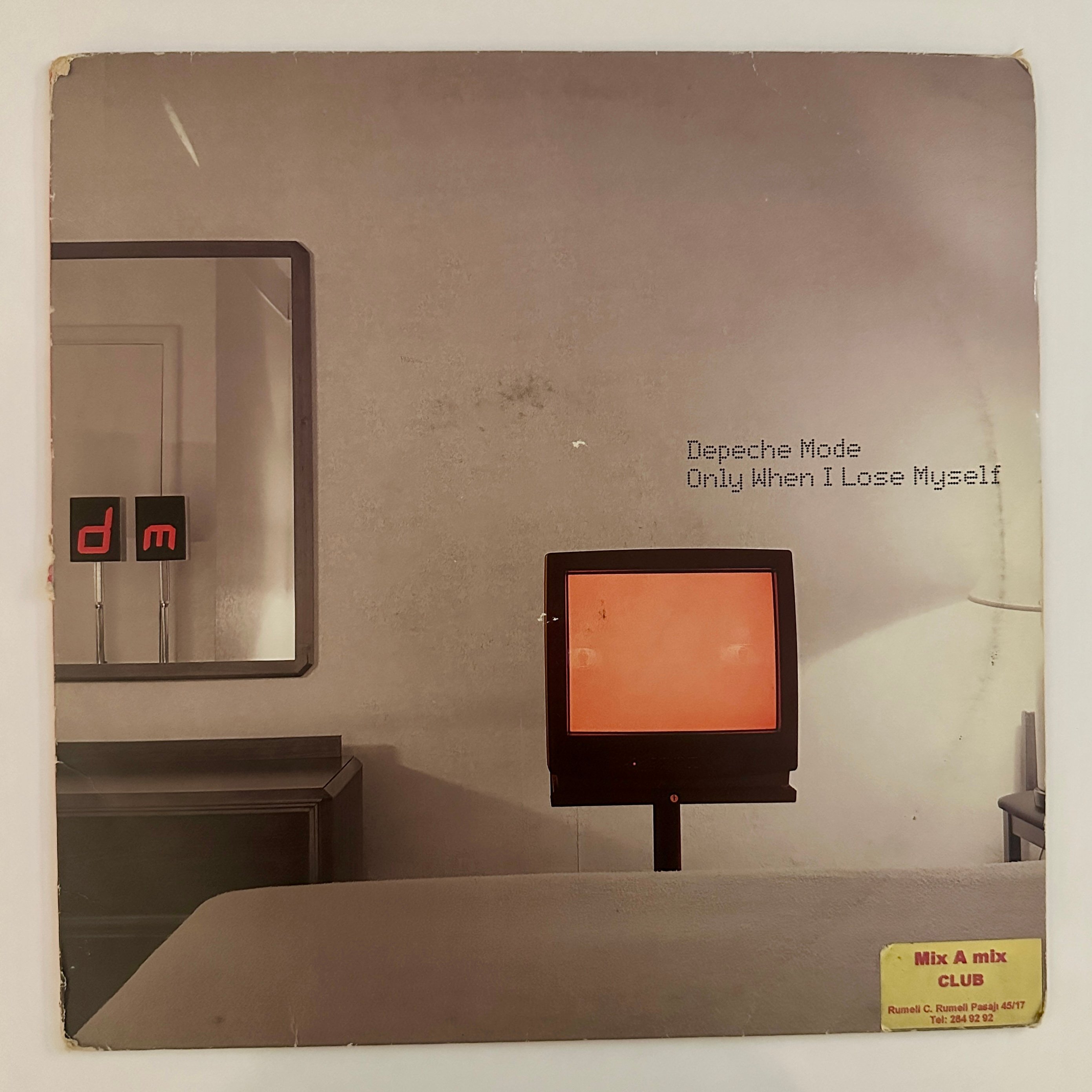 Depeche Mode – Only When I Lose Myself Maxi Single Plak