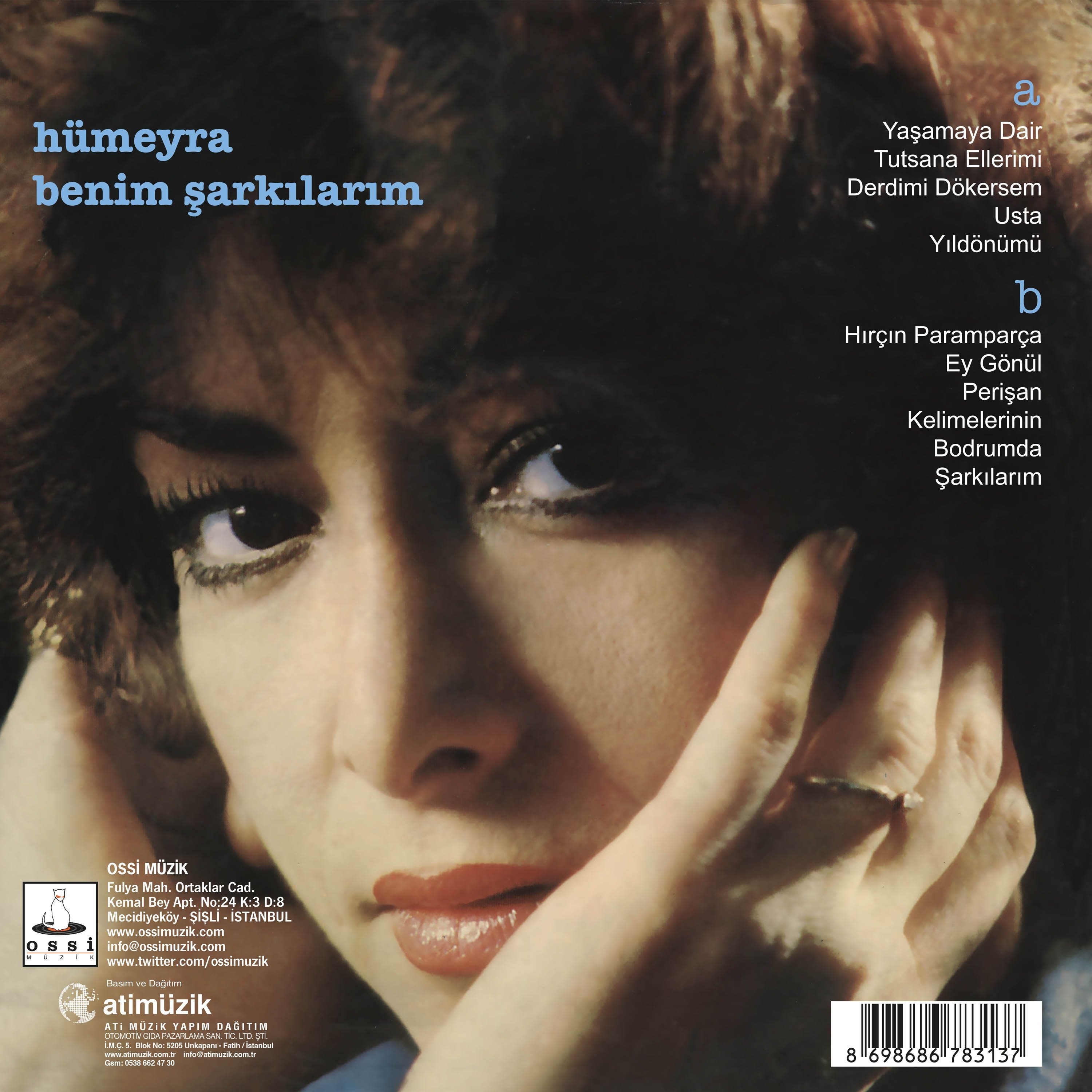 Hümeyra - Benim Şarkılarım - Plak