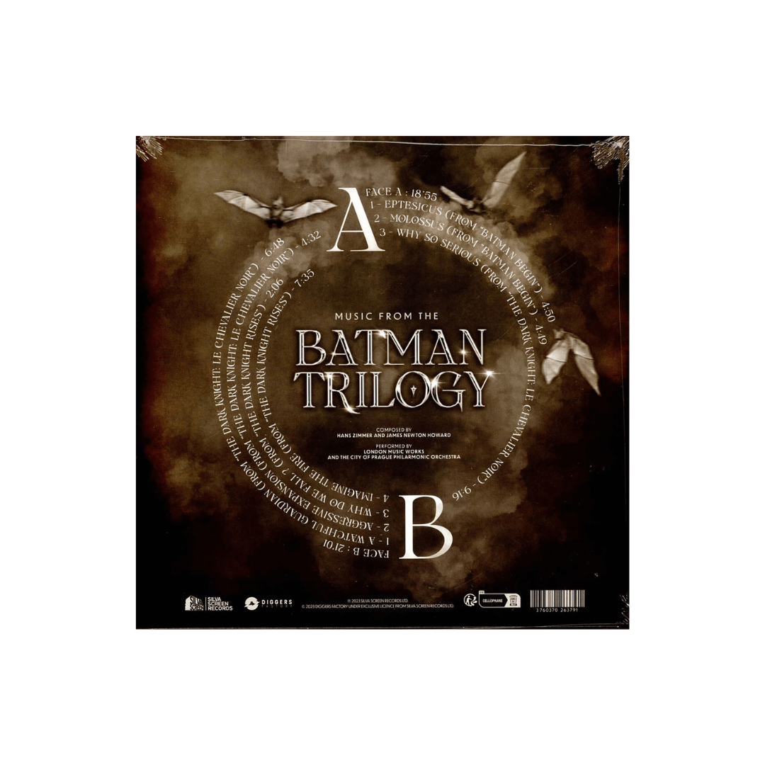 The City Of Prague Philharmonic Orchestra - Batman Black Vinyl Edition Plak