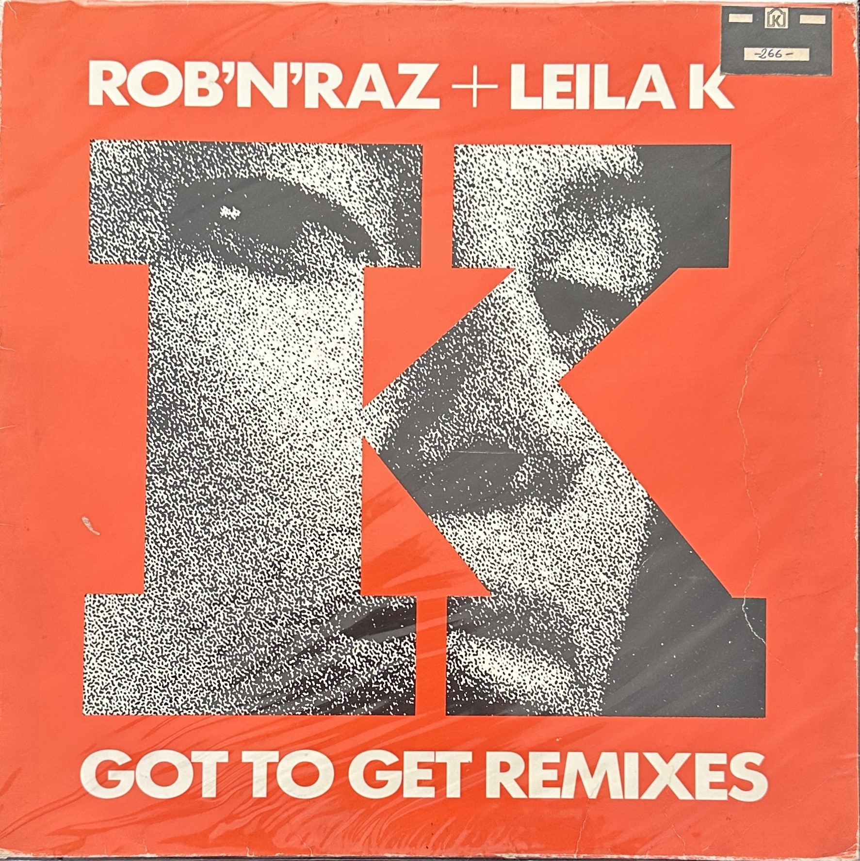 Rob'n'raz Leila K- Got To Get Remixes Dönem Baskı Maxi Single Plak