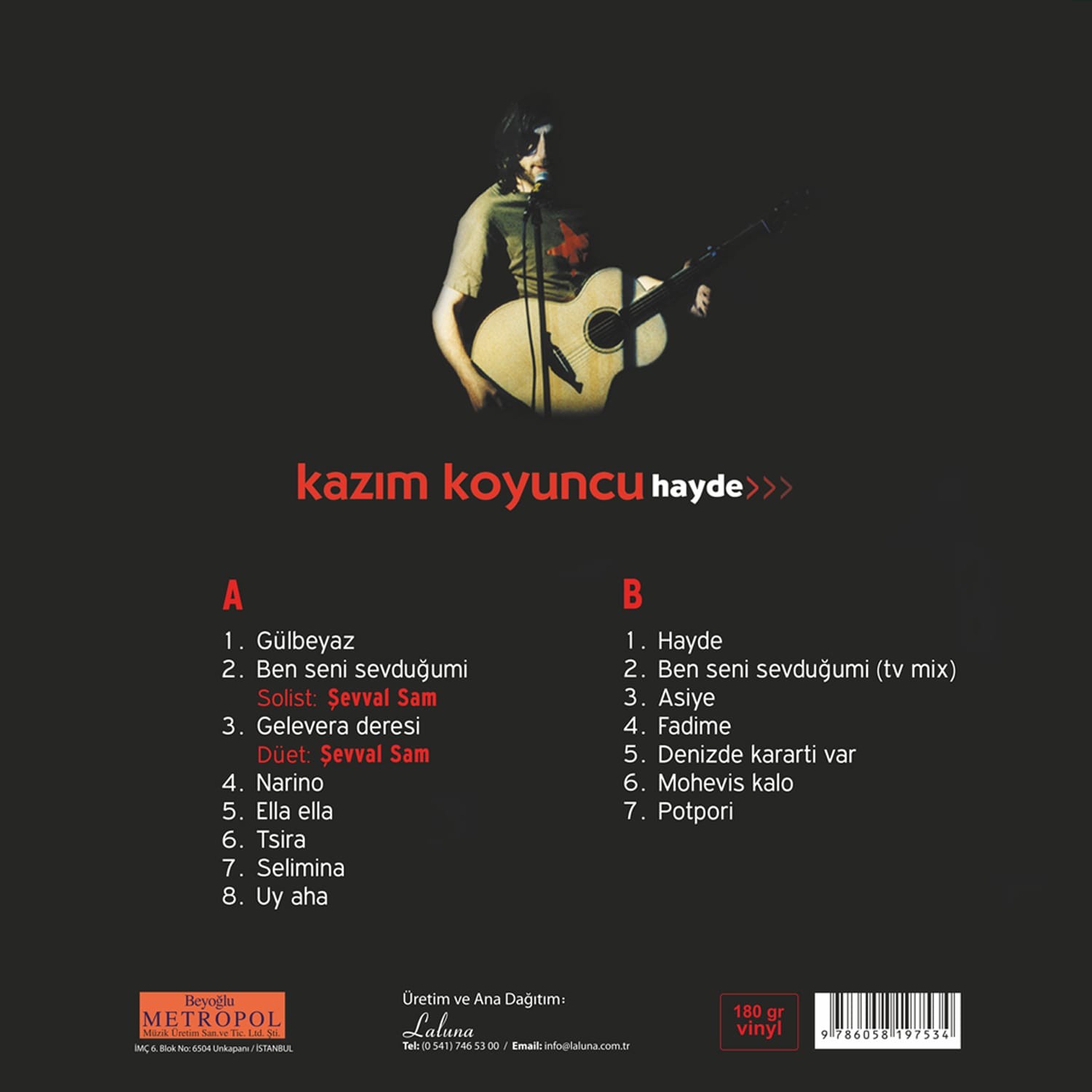 Kazım Koyuncu - Hayde - Plak