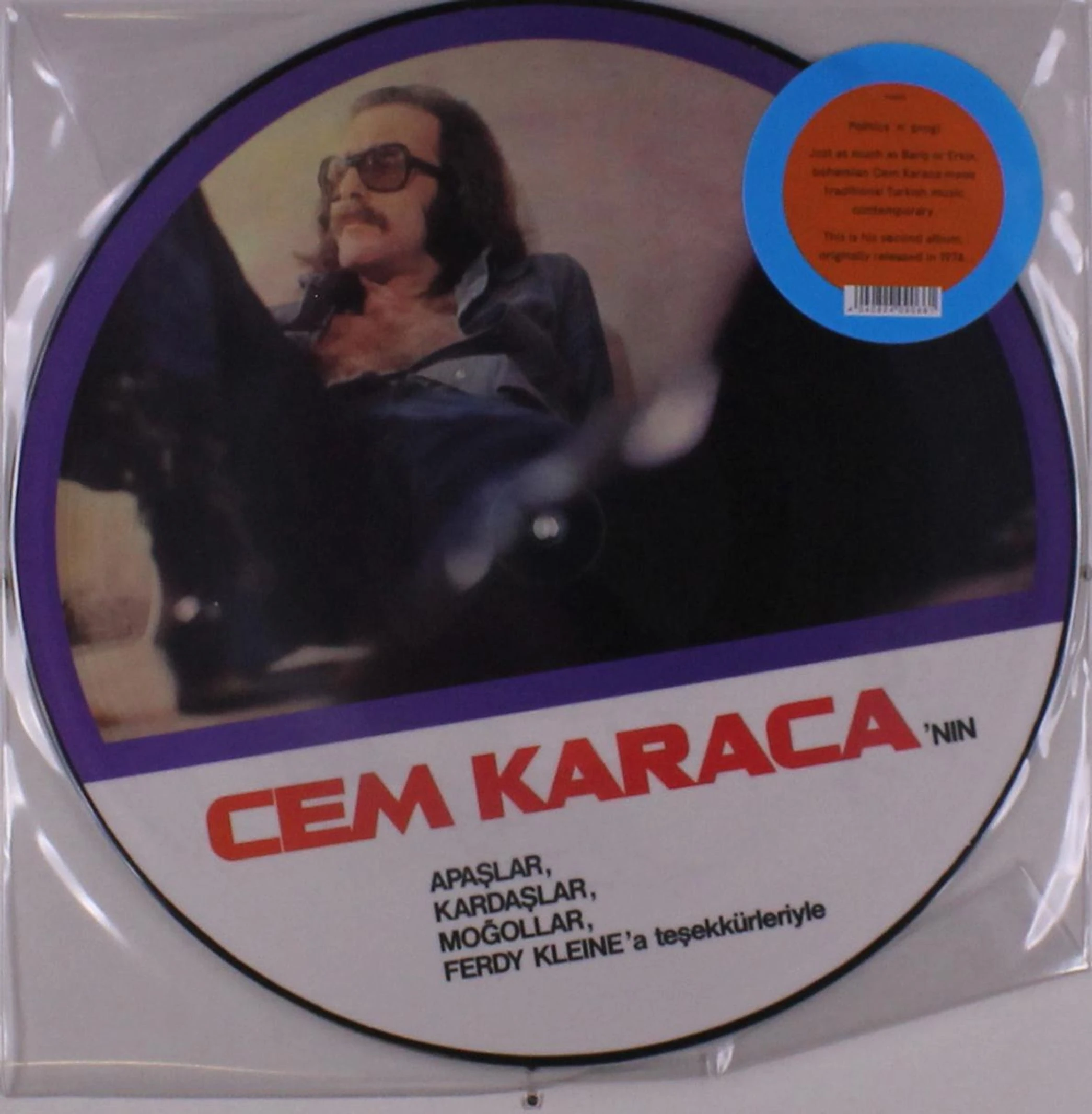 Cem Karaca - Apaşlar, Kardaşlar, Moğollar (Picture Disc) - Plak