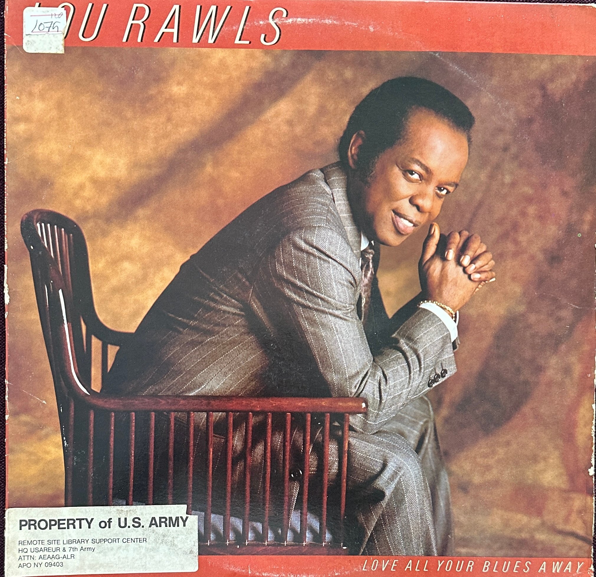 Lou Rawls-Love All Your Blues Away Dönem Baskı - Plak 