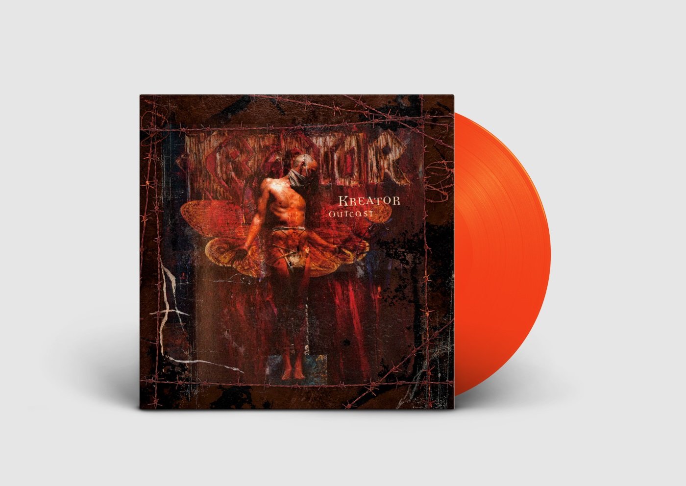 Kreator - Outcast - (Transparent Orange Vinyl) Plak