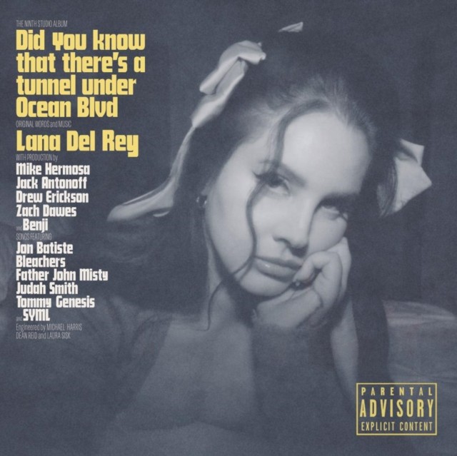Lana Del Rey - Did You Know That There's A Tunnel Under Ocean Blvd (Black Vinyl) - Plak