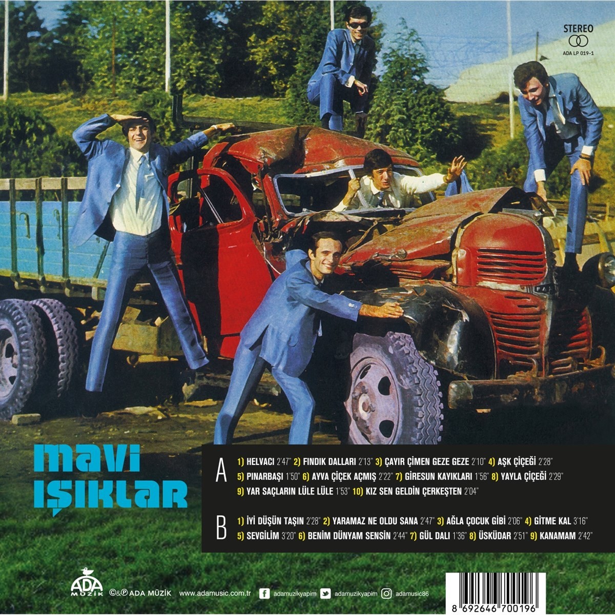 Mavi Işıklar - Mavi Işıklar - Plak