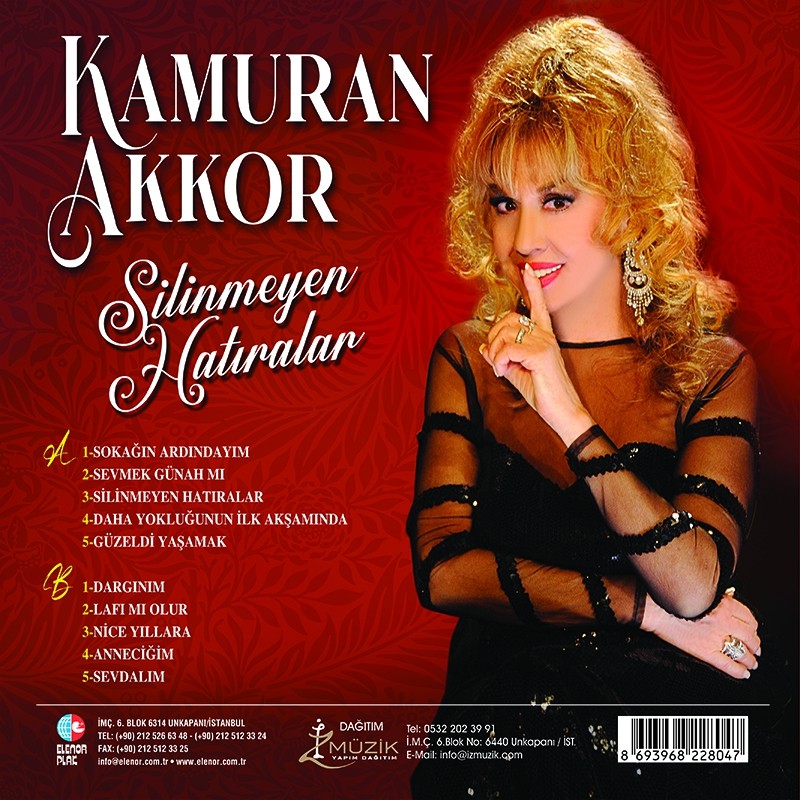 Kamuran Akkor - Silinmeyen Hatırlar - Plak