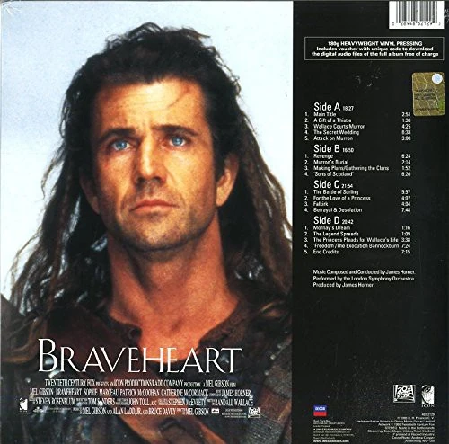 James Horner, London Symphony Orchestra - Braveheart (Soundtrack) - Plak