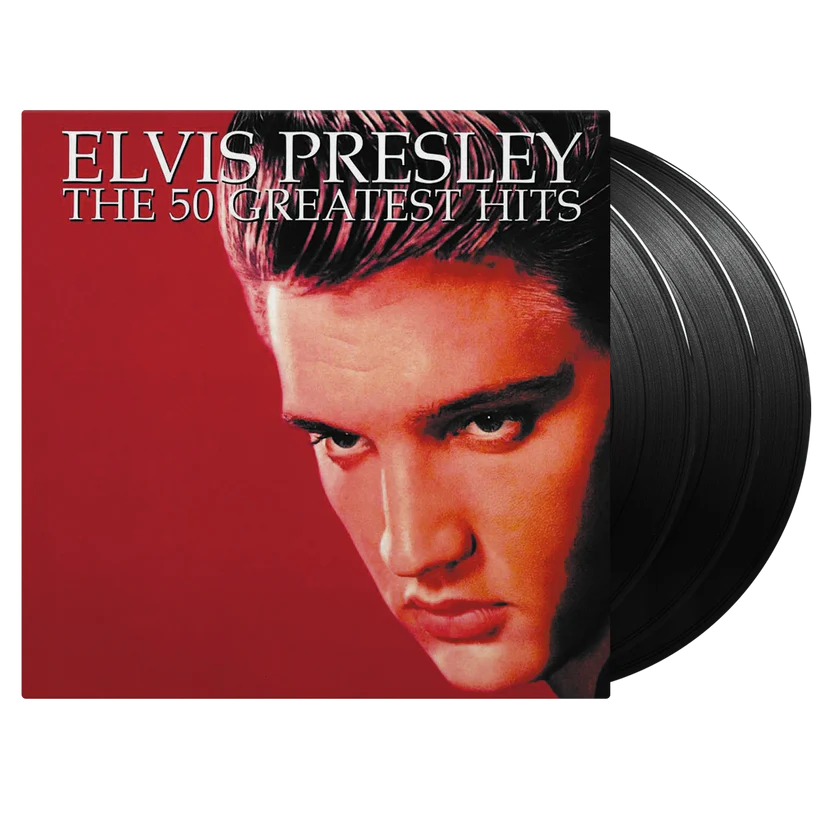 Elvis Presley - The 50 Greatest Hits - Plak