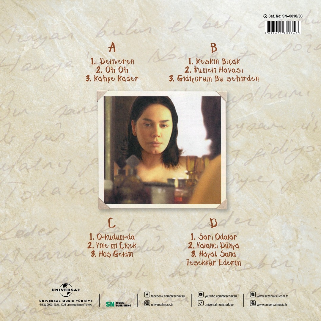 Sezen Aksu - Deliveren - Plak