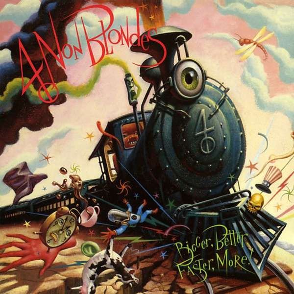 4 Non Blondes - Bigger, Better, Faster, More! (Red Vinyl) - Plak