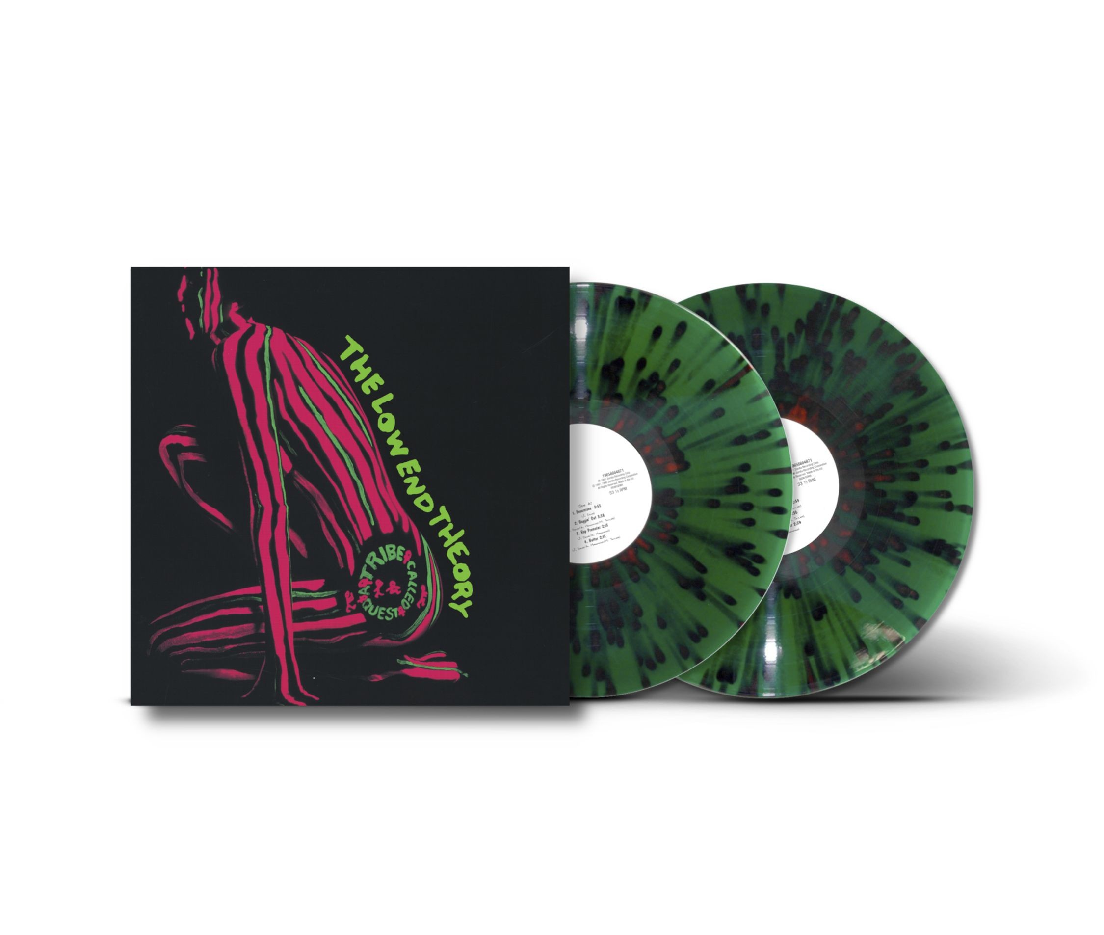 A Tribe Called Quest - The Low End Theory (Limited Edition - Green & Red Splatter Vinyl) - Plak