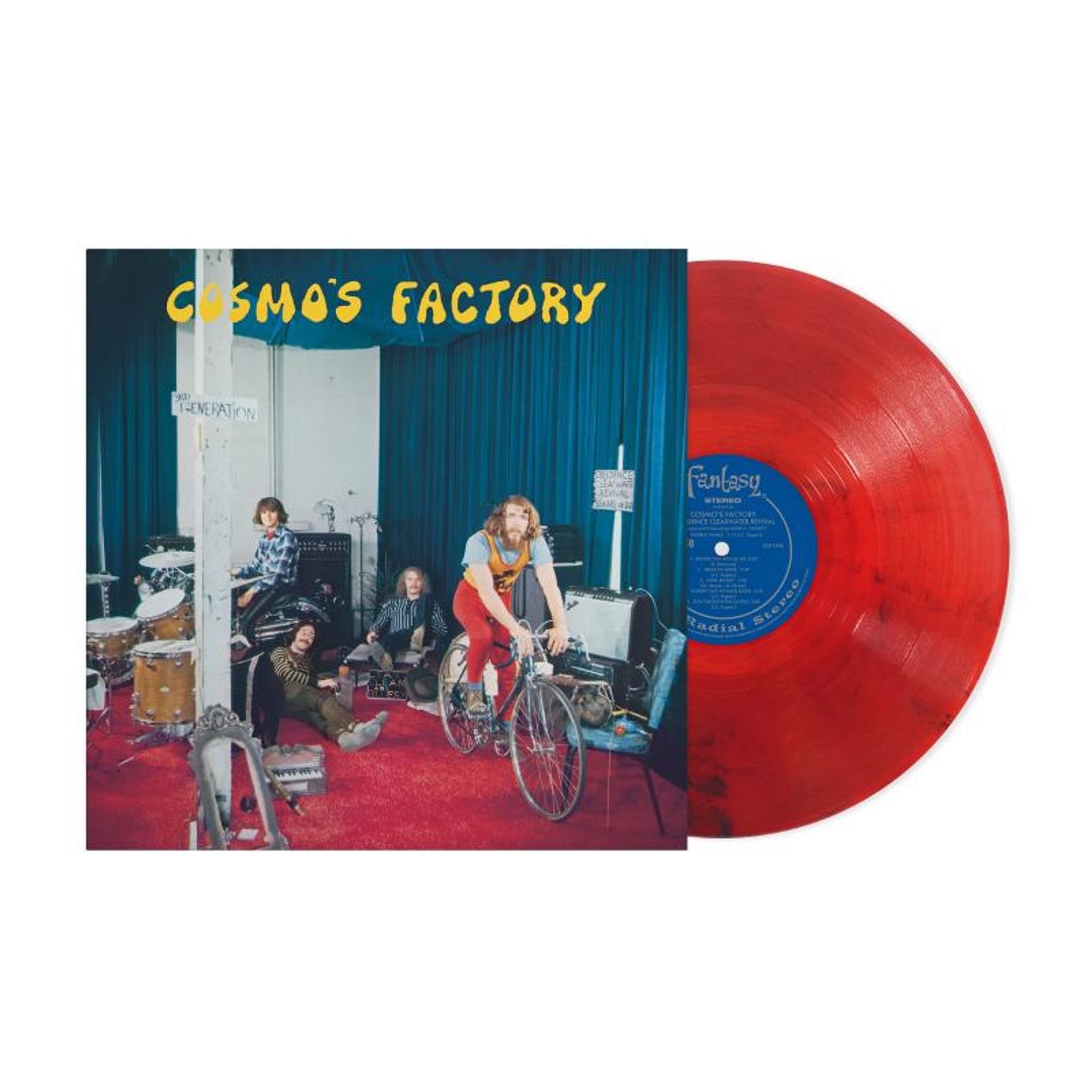 Creedence Clearwater Revival - Cosmo's Factory (Limited Edition - Red Smoke Vinyl) - Plak