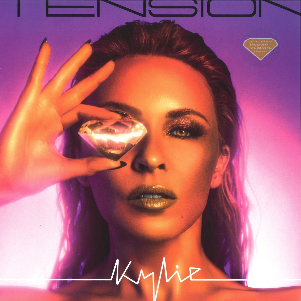 Kylie Minogue - Tension (Limited Indie Exclusive Edition - Transparent Orange Vinyl) - Plak