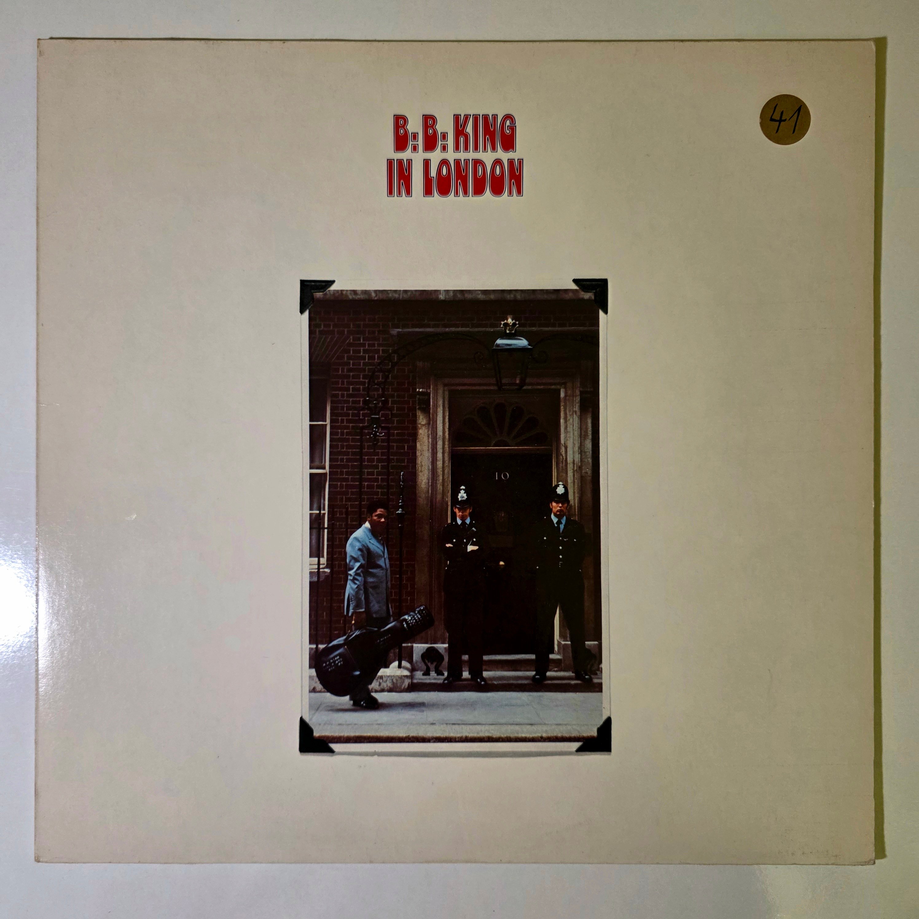 B.B. King - In London - Dönem Baskı Plak