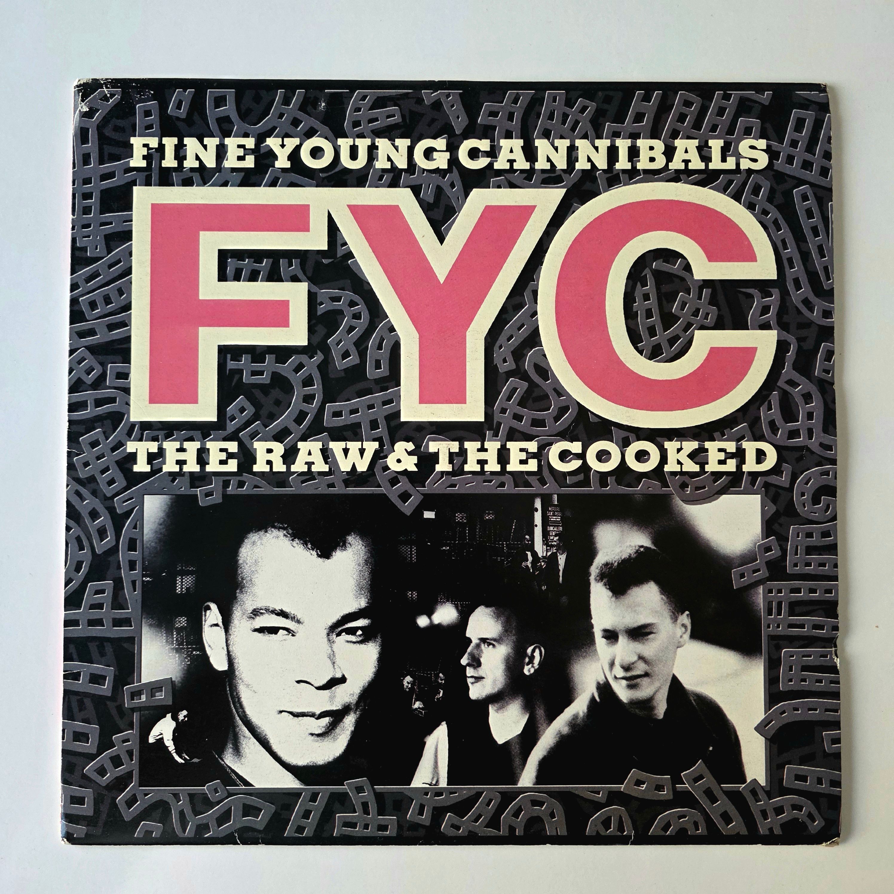 Fine Young Cannibals – The Raw & The Cooked - Dönem Baskı Plak