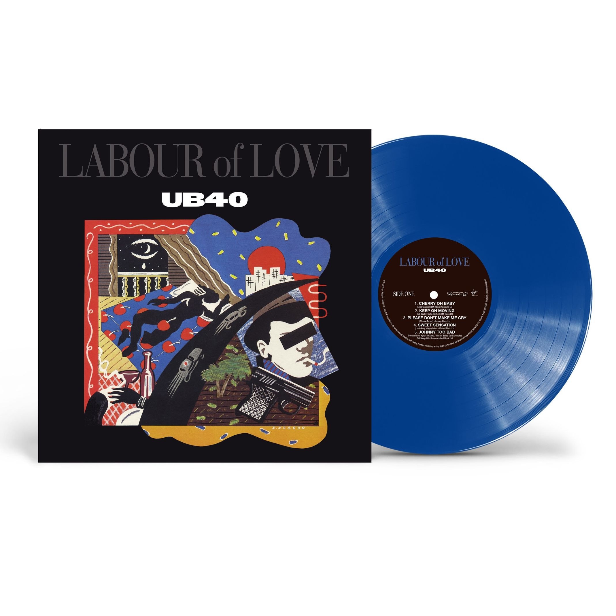 UB40 -Labour Of Love (Limited Edition - Blue Vinyl) - Plak