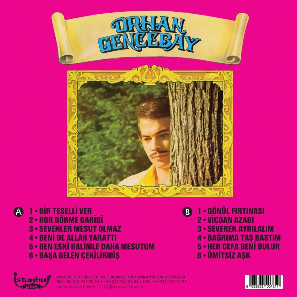 Orhan Gencebay- Bir Teselli Ver - Plak