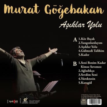 Murat Göğebakan - Aşıklar Yolu (Özel Numaralı Hologram Baskı Plak) - Plak