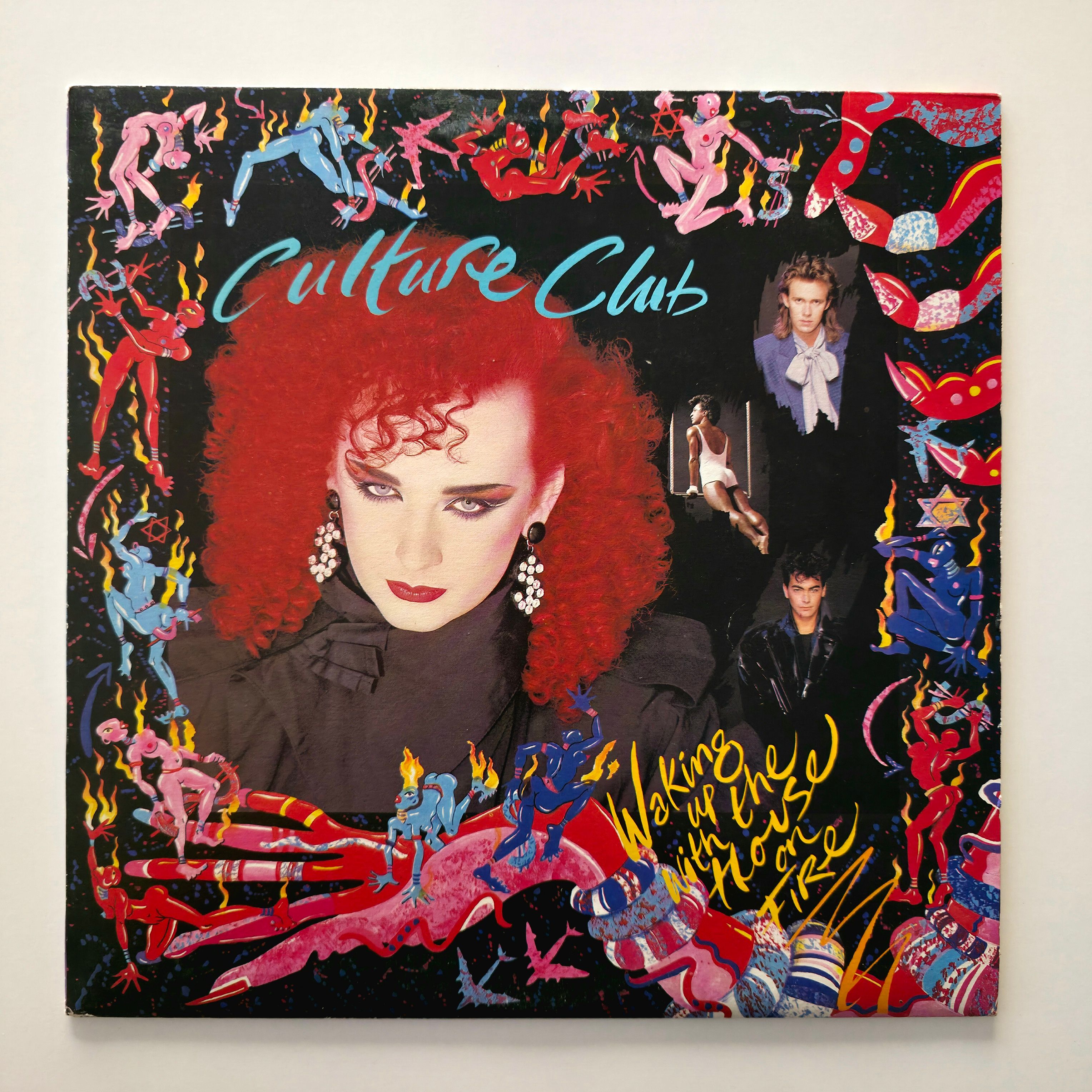 Culture Club – Waking Up With The House On Fire - Dönem Baskı Plak