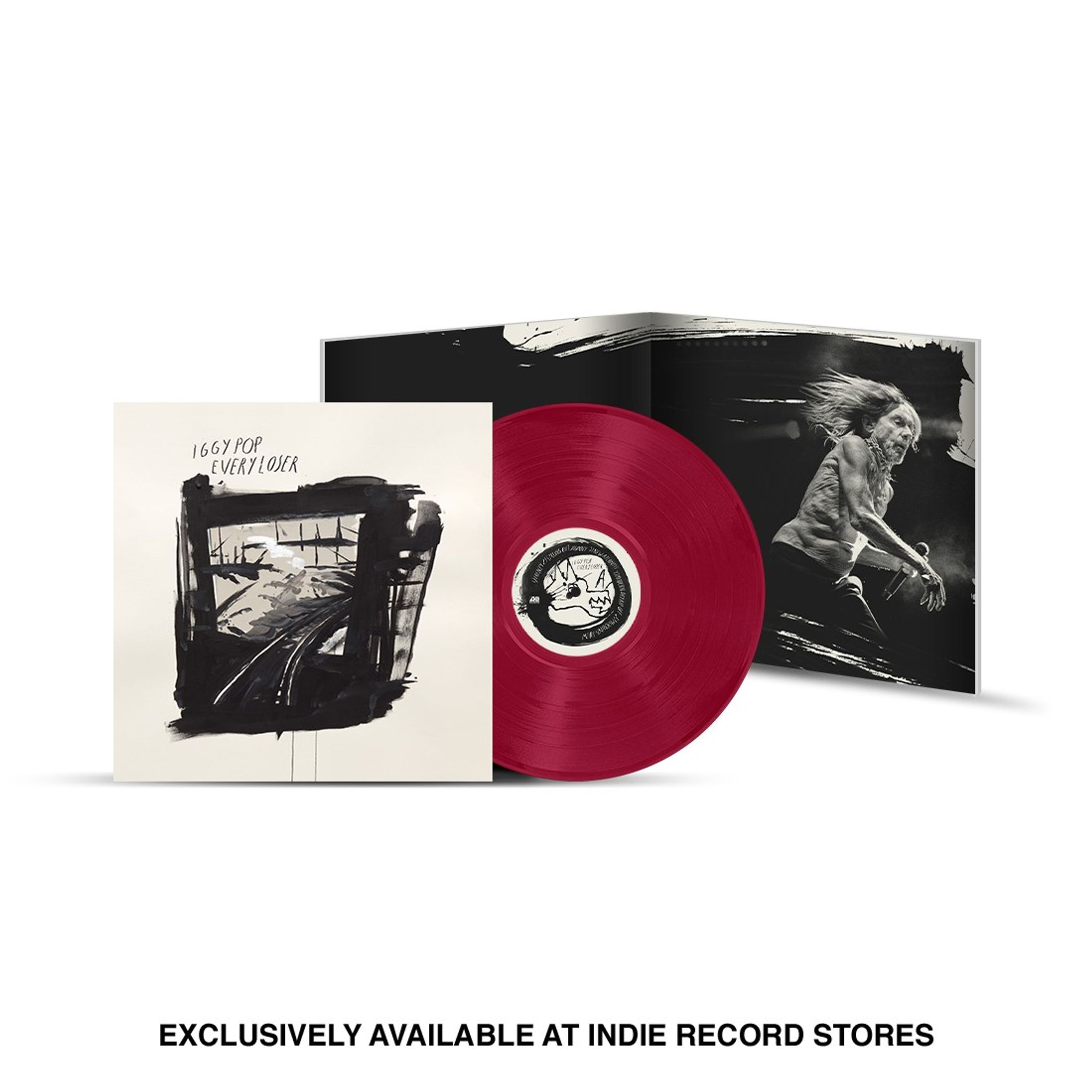 Iggy Pop - Every Loser (Limited Indie Exclusive Edition) (Apple Red Vinyl) - Plak