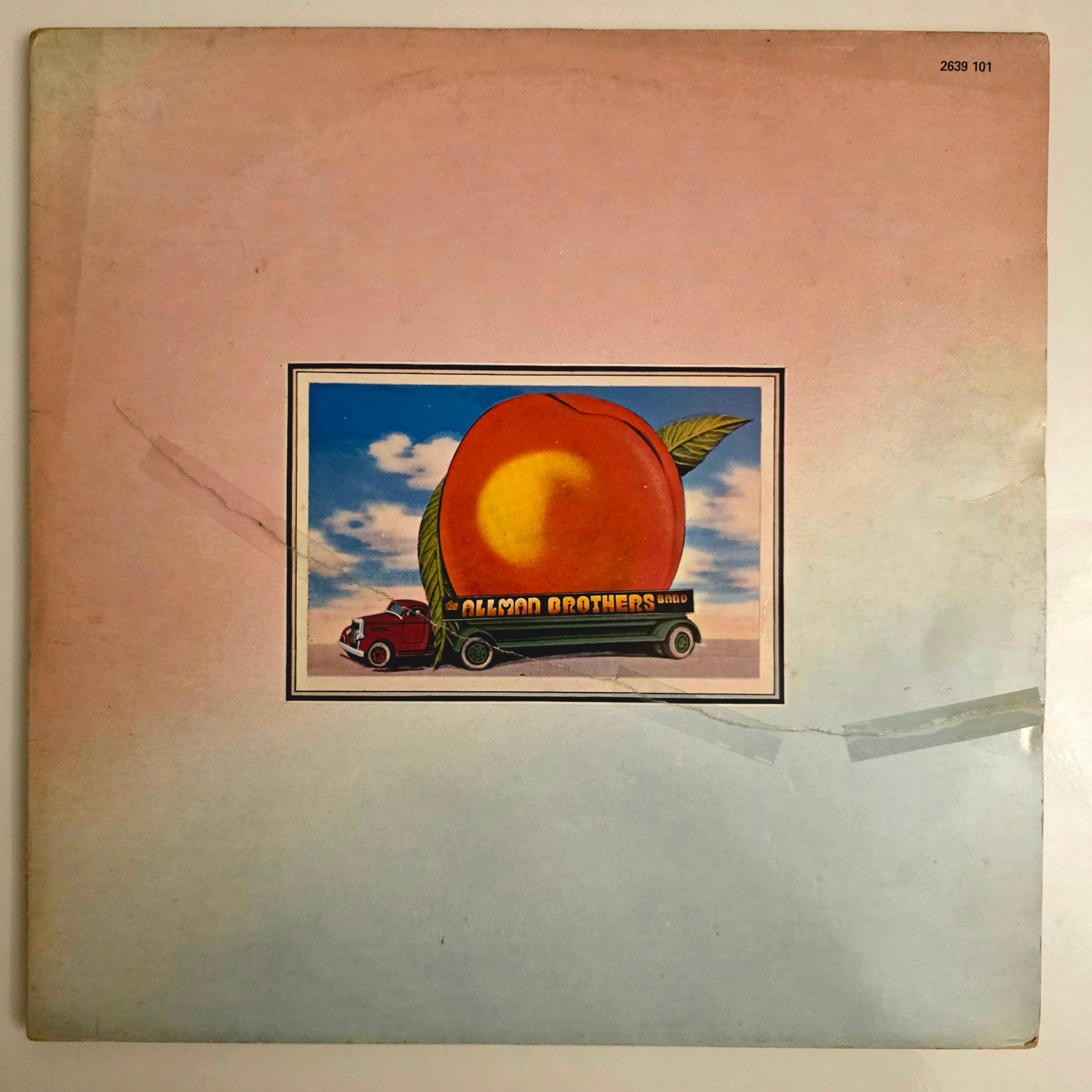 The Allman Brothers Band - Eat A Peach - Dönem Baskı Plak