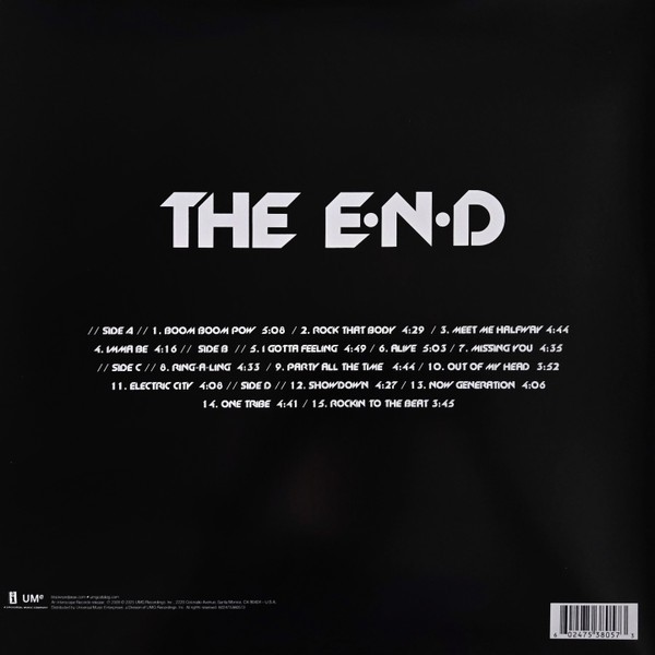 Black Eyed Peas - The E.N.D. - Plak
