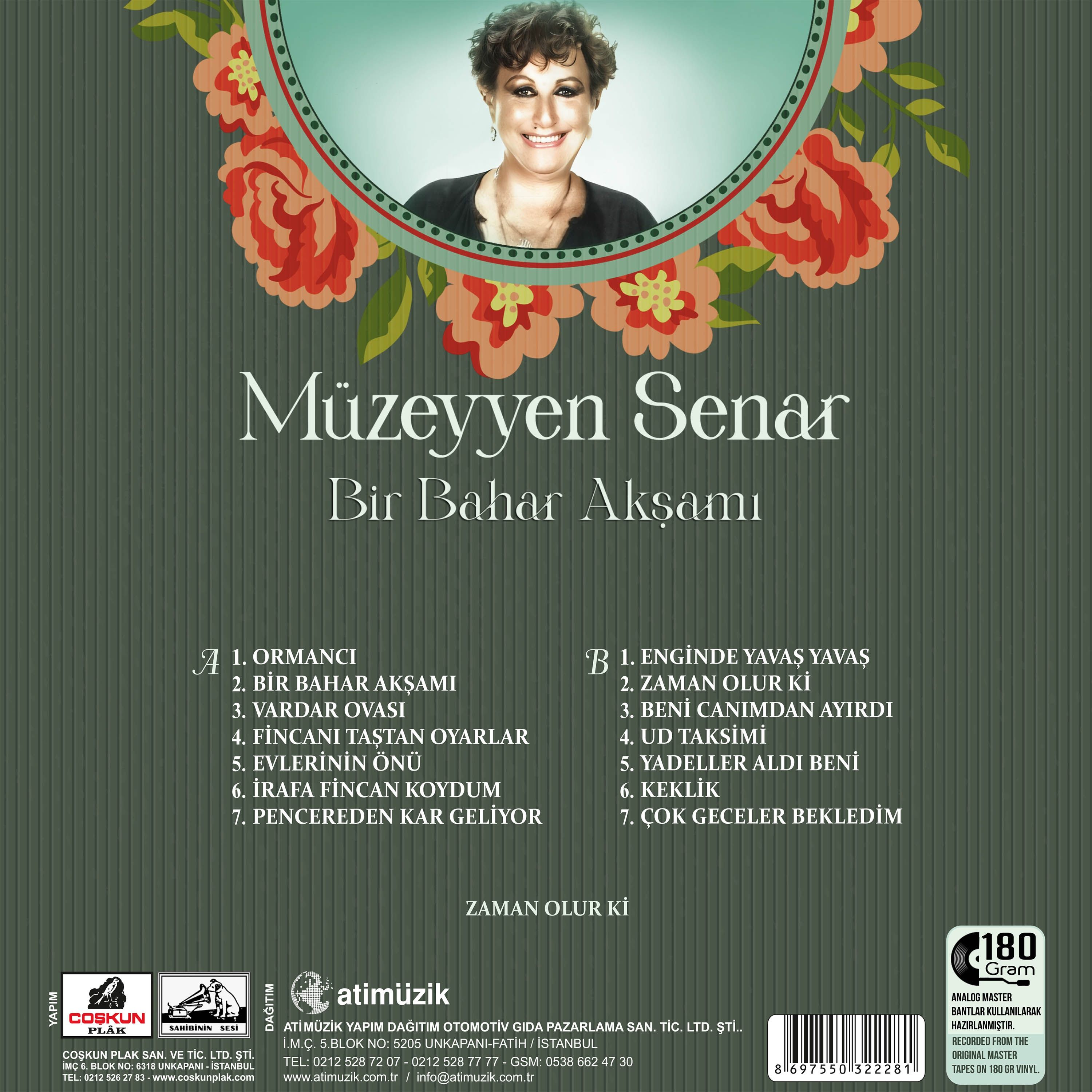 Müzeyyen Senar - Bir Bahar Akşamı - Plak