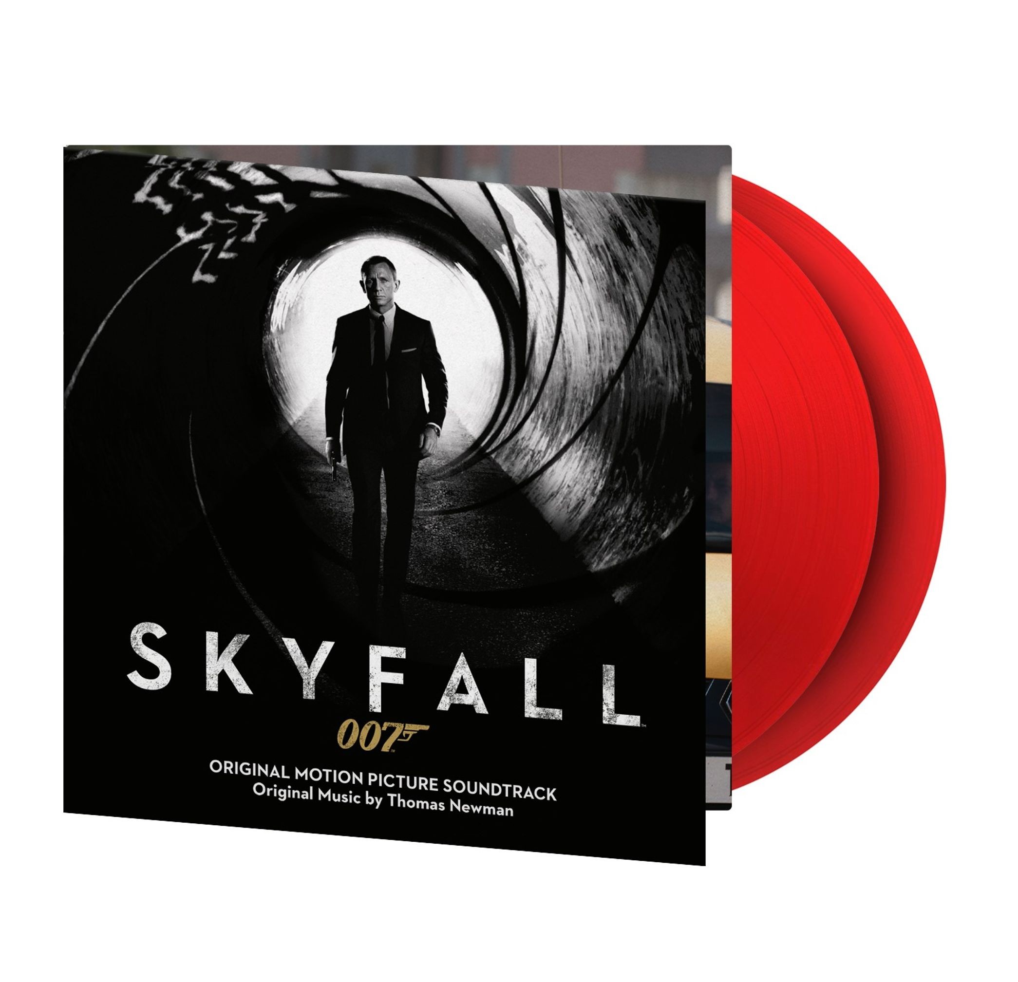 Thomas Newman - Skyfall (O.S.T.) (180g) (Limited Numbered Edition) (Translucent Red Vinyl) - Plak